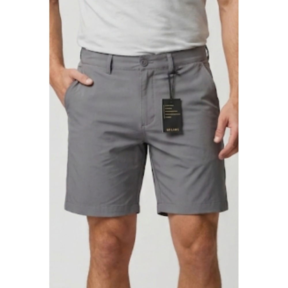 Vintage 1946 Men's Gray Golf Shorts Stretch Moisture Wicking Pocket 40 NWT